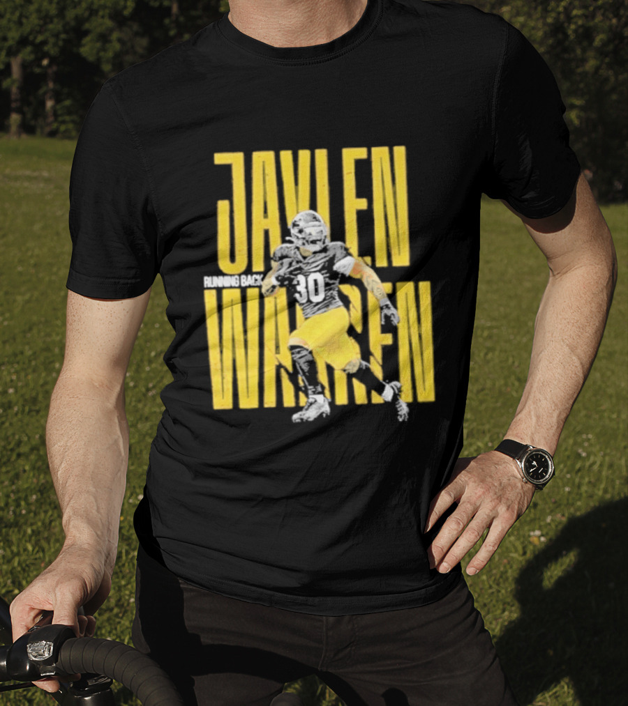 Jaylen Warren Pittsburgh Steelers Football Player Name T-Shirt