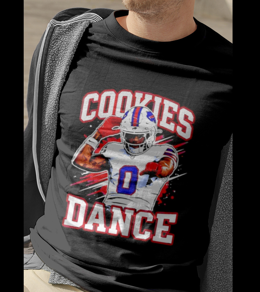 Cookies Dance Keon Coleman Buffalo Bills Player T-Shirt