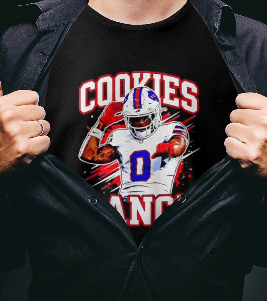 Cookies Dance Keon Coleman Buffalo Bills Player T-Shirt