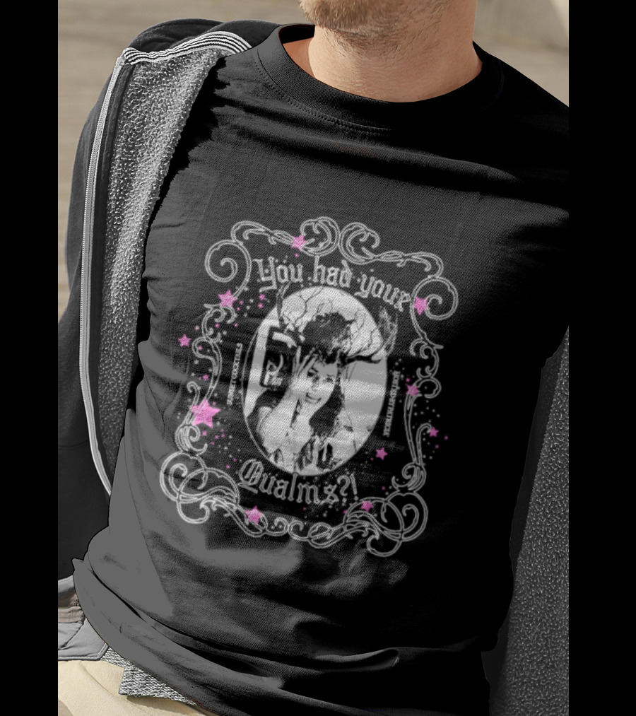 Patricia's Sunset Cocktails You Had Your Qualms Vintage Floral Frame T-Shirt