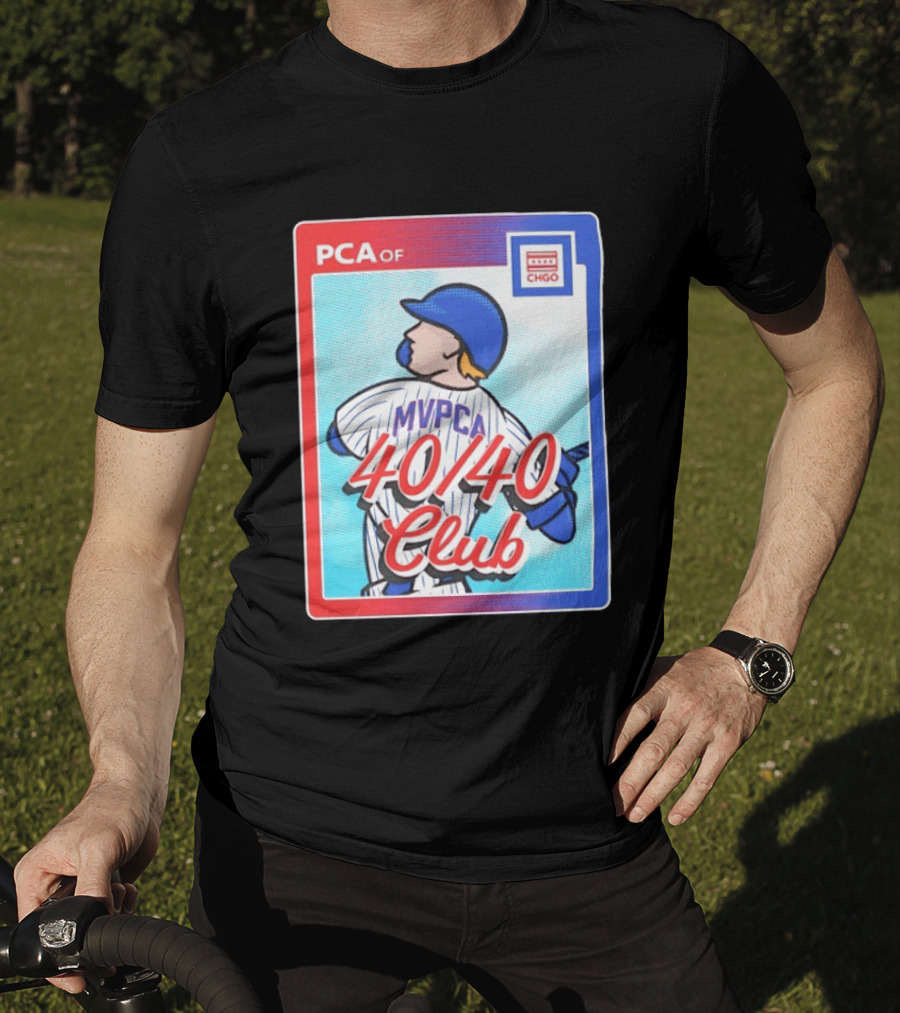PCA CHGO MVP 40/40 Club Baseball Chicago Cubs T-Shirt