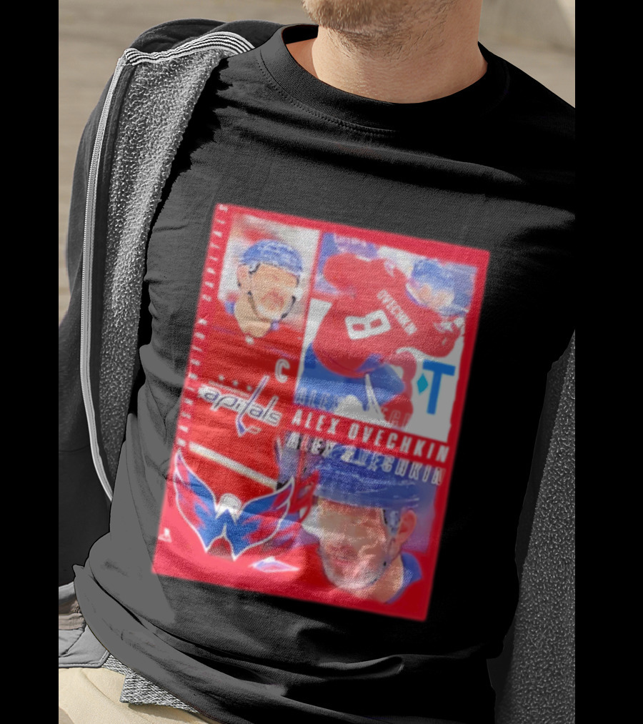 Washington Capitals Alex Ovechkin 8 NHL 2026 T-Shirt