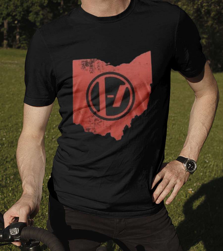 Twenty One Pilots Ohio State Symbol 2026 Stadium Tour Black T-Shirt