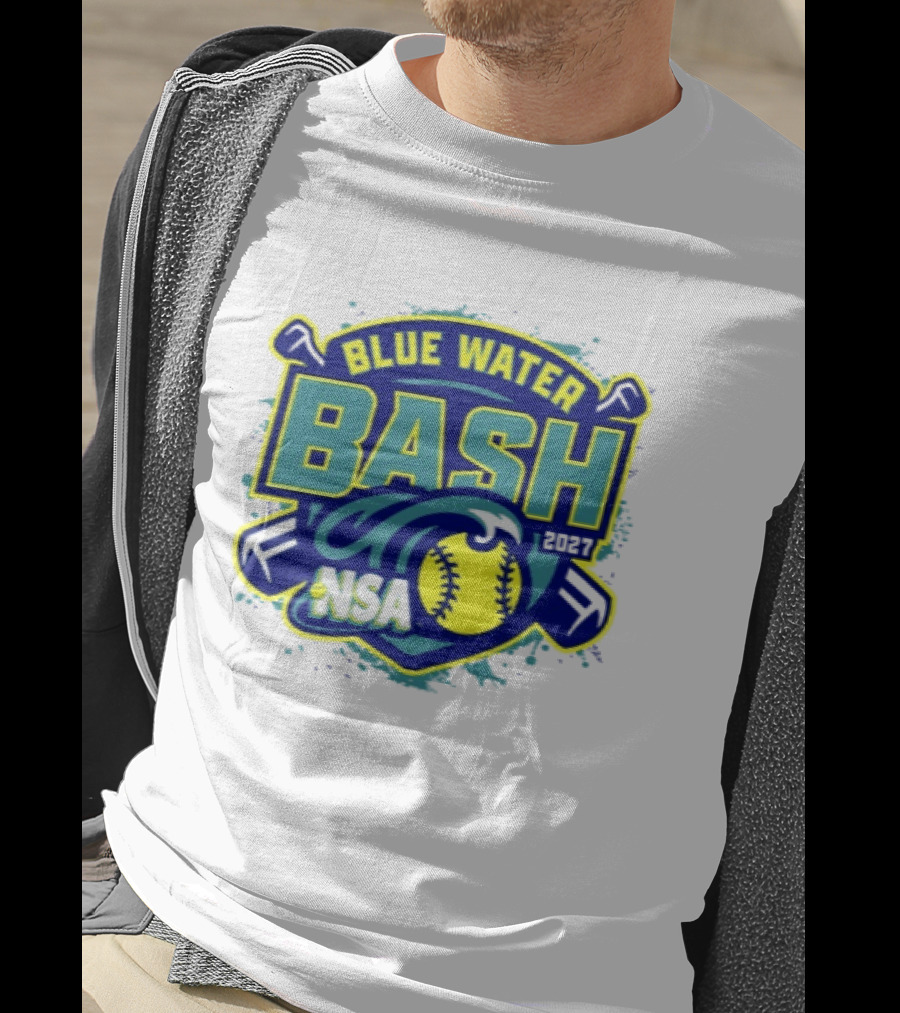 2027 NSA Blue Water Bash Fastpitch Softball Tournament T-Shirt