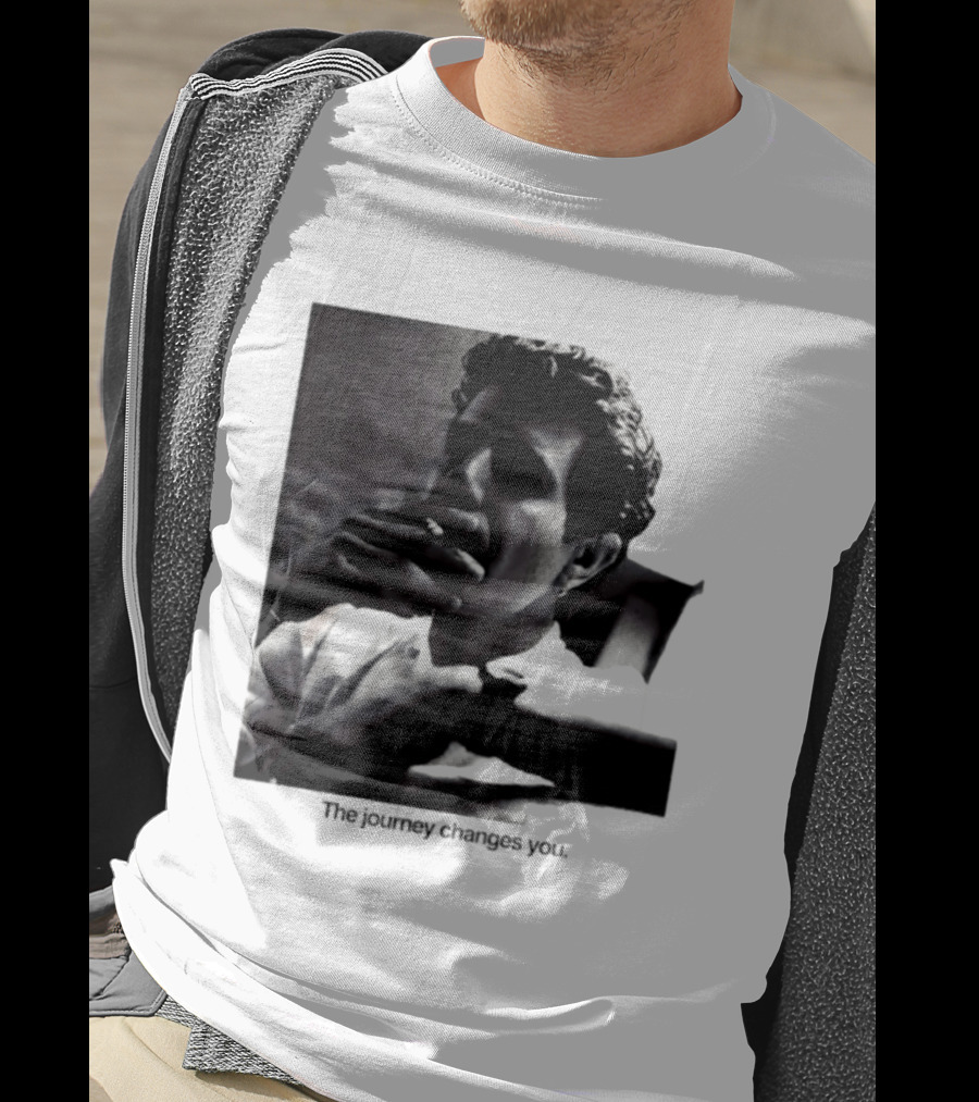 Anthony Bourdain Smoking The Journey Changes You T-Shirt