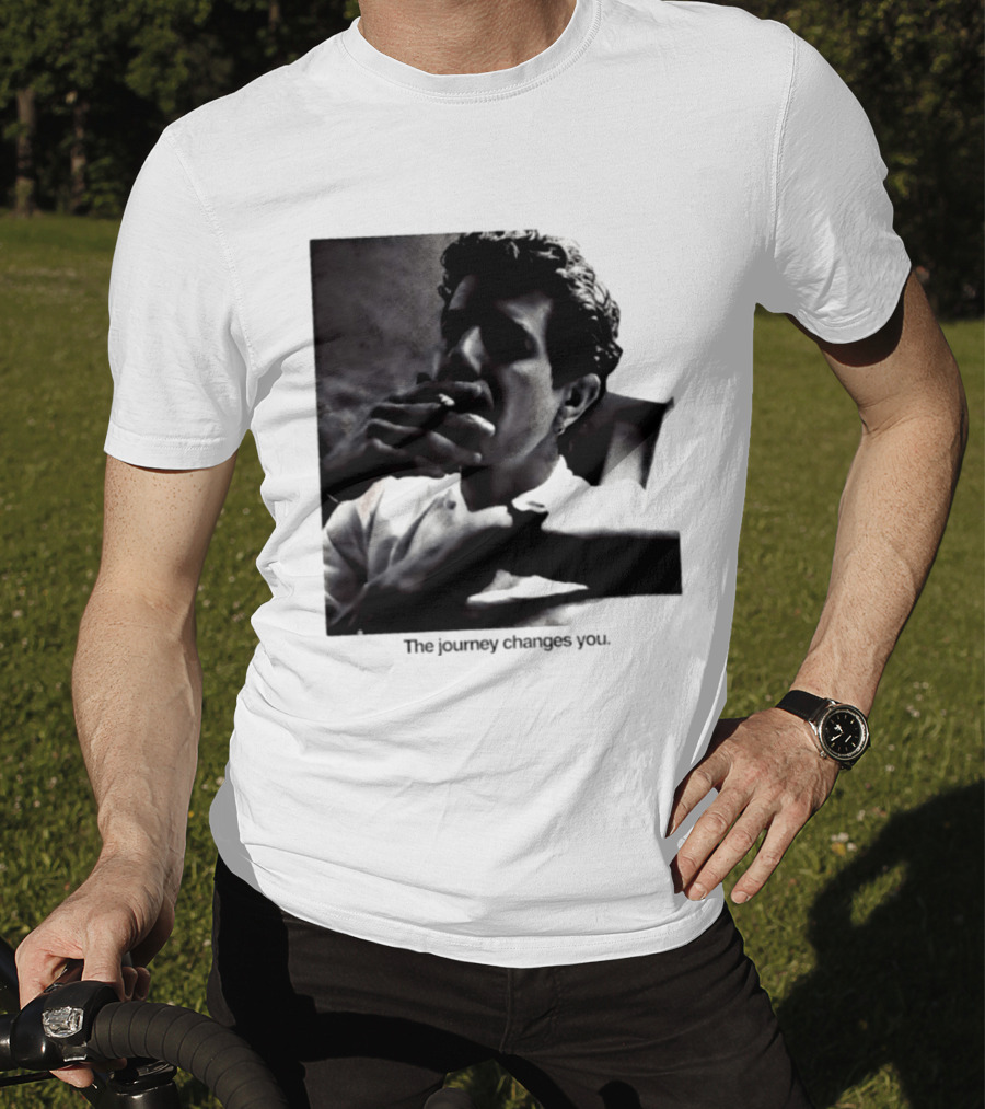 Anthony Bourdain Smoking The Journey Changes You T-Shirt