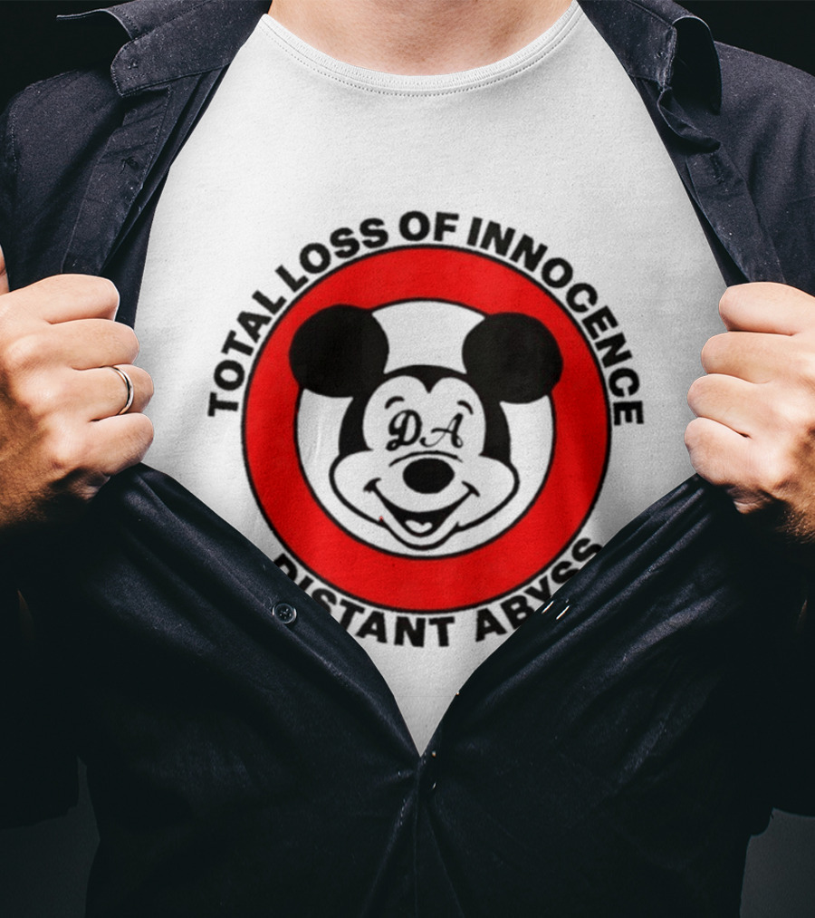 Total Loss Of Innocence Distant Abyss Mickey Mouse T-Shirt