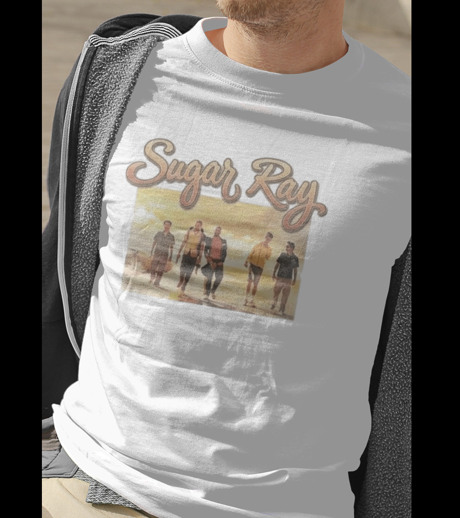 Shai Gilgeous Alexander Sugar Ray Band Walkway T-Shirt