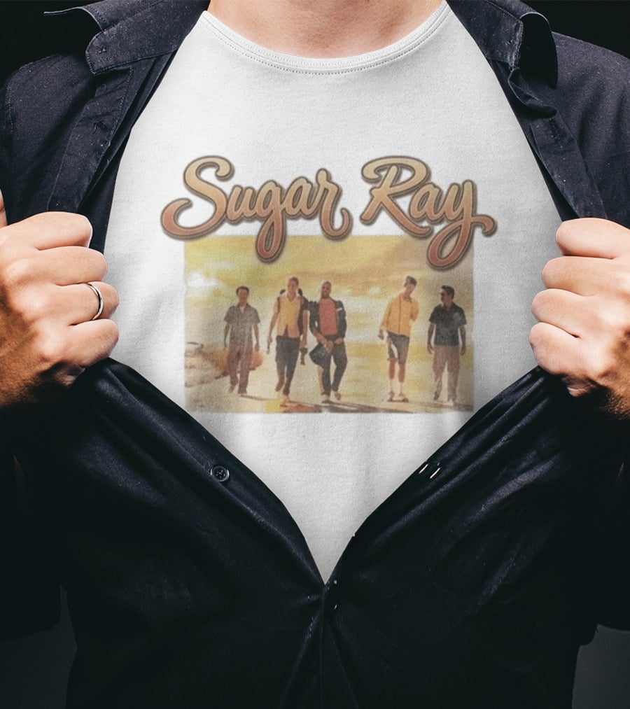 Shai Gilgeous Alexander Sugar Ray Band Walkway T-Shirt