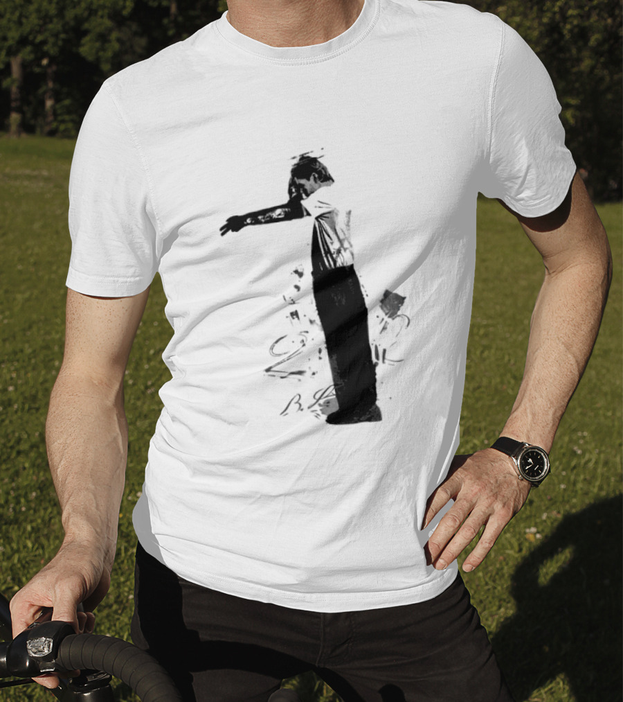The Kid Laroi A Perfect World Tour 2026 Black Scribble T-Shirt