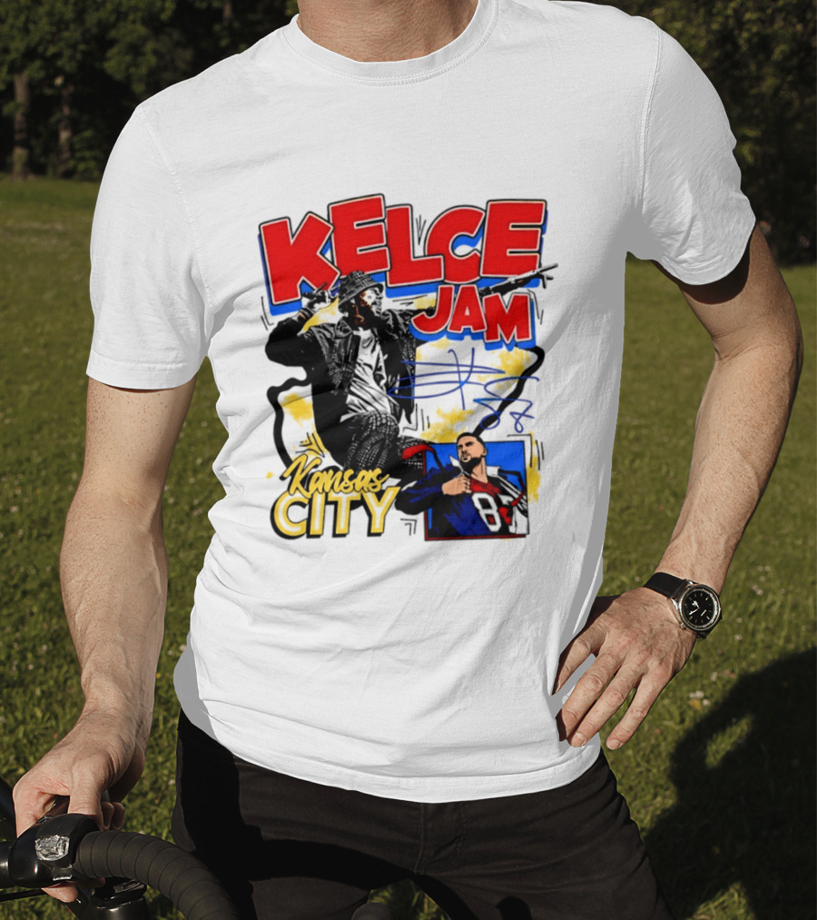 Kelce Jam Kansas City Chiefs Football Star T-Shirt