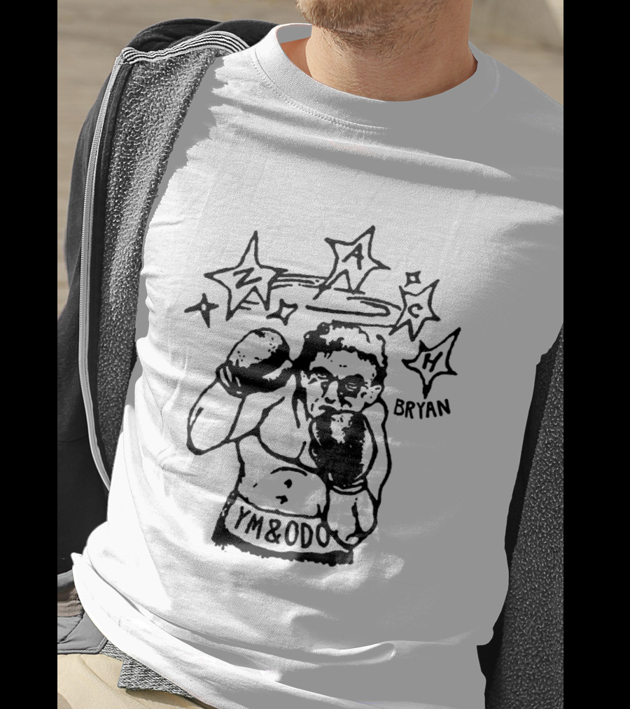 Zach Bryan YM&ODO Boxing Stars Young Manhood And Other Donatable Organs T-Shirt