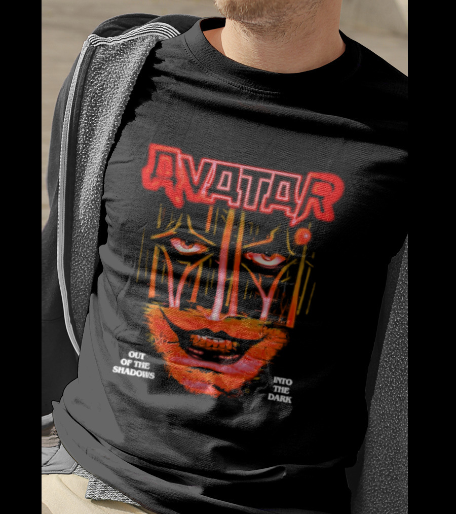 Avatar Out Of The Shadows Into The Dark Face T-Shirt