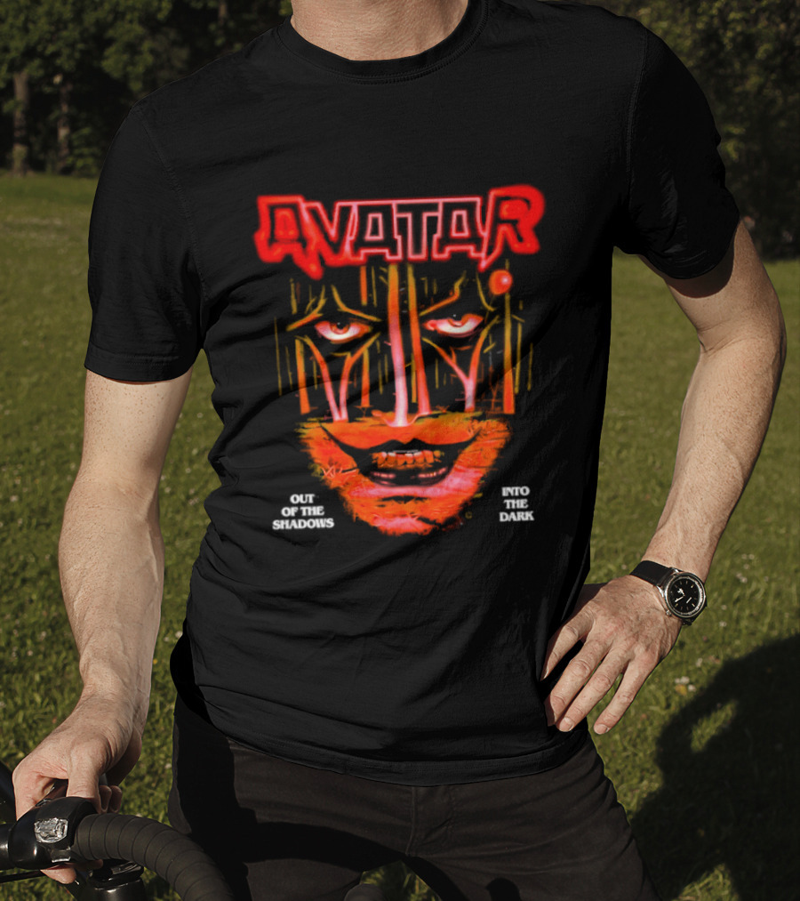 Avatar Out Of The Shadows Into The Dark Face T-Shirt
