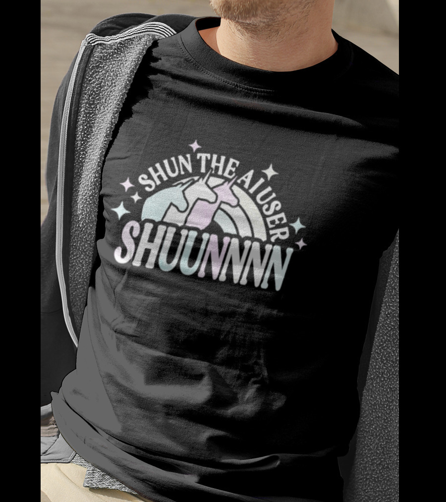 Shun The Aiuser Unicorns Rainbow Shuunnn T-Shirt