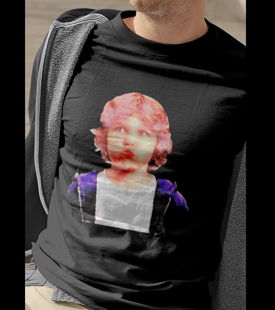 William Jakrapatr ADLV Curly Hair Baby Face Expression T-Shirt