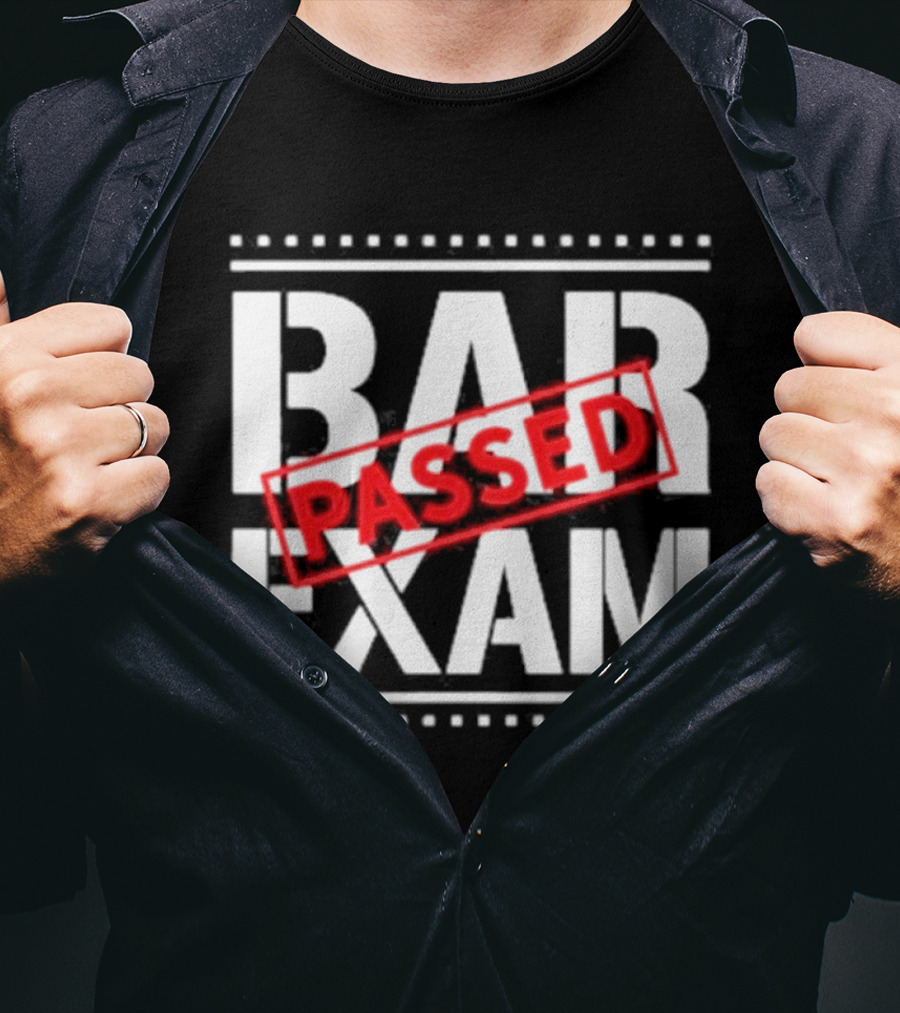 Congratulations Passed Bar Exam Humor Celebration T-Shirt