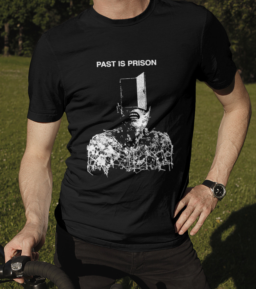 Past Is Prison Dark Horror Door Head Creepy T-Shirt