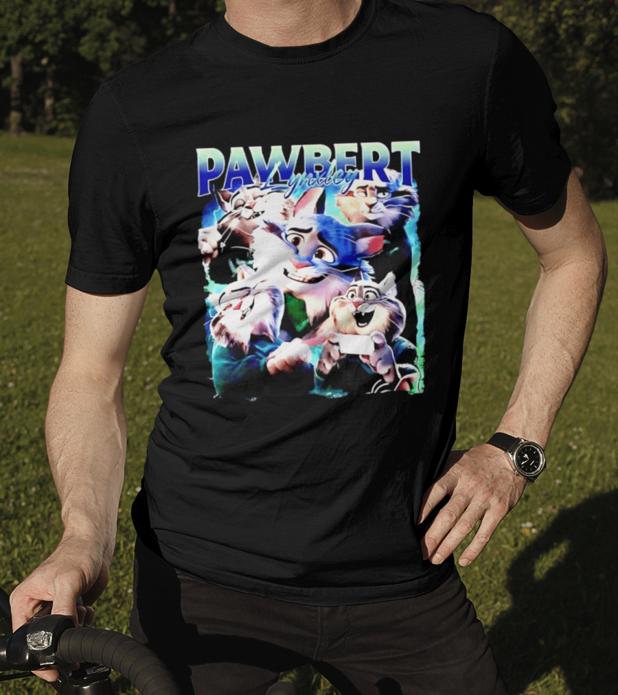 PAWBERT Lynxley Movie Feline Lynx Cat T-Shirt
