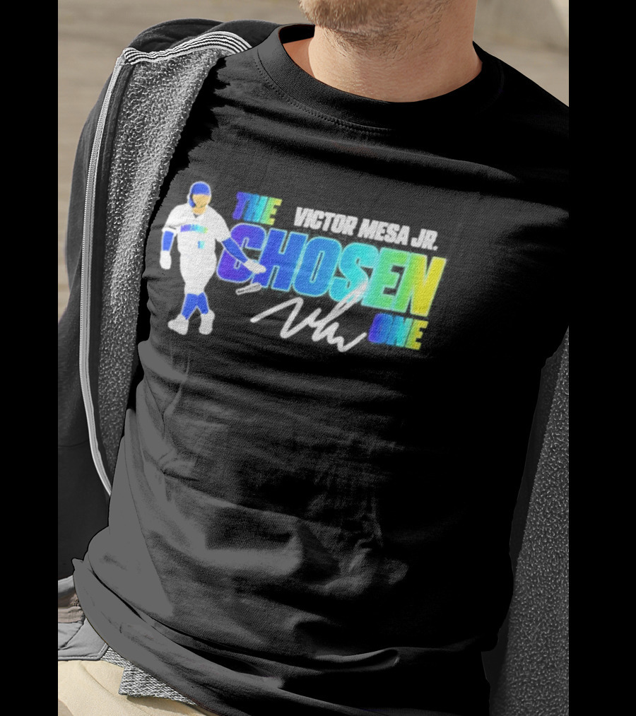 Rays Victor Mesa Jr The Chosen One Baseball Player T-Shirt