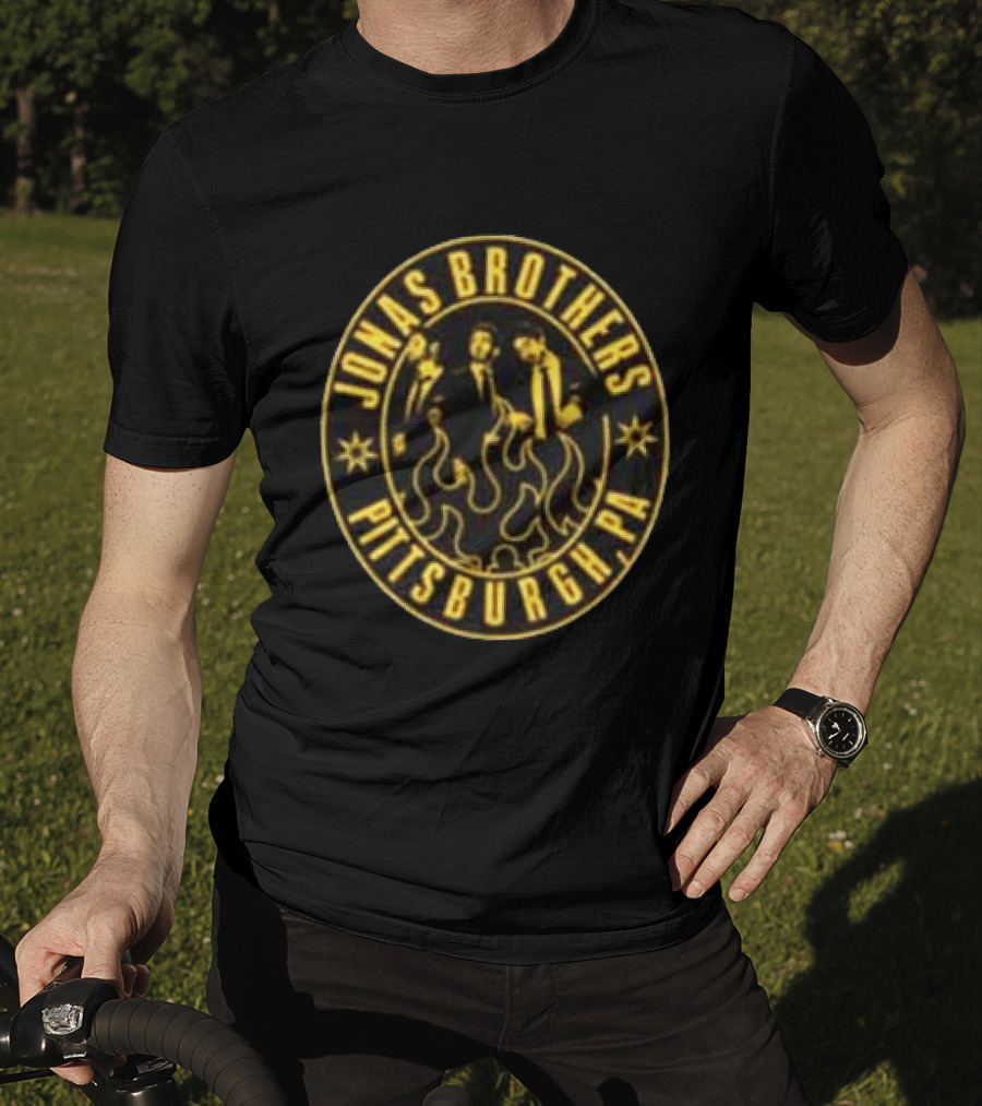 Jonas Brothers Pittsburgh PA 2026 PPG Paints Arena October 26th Concert Event T-Shirt