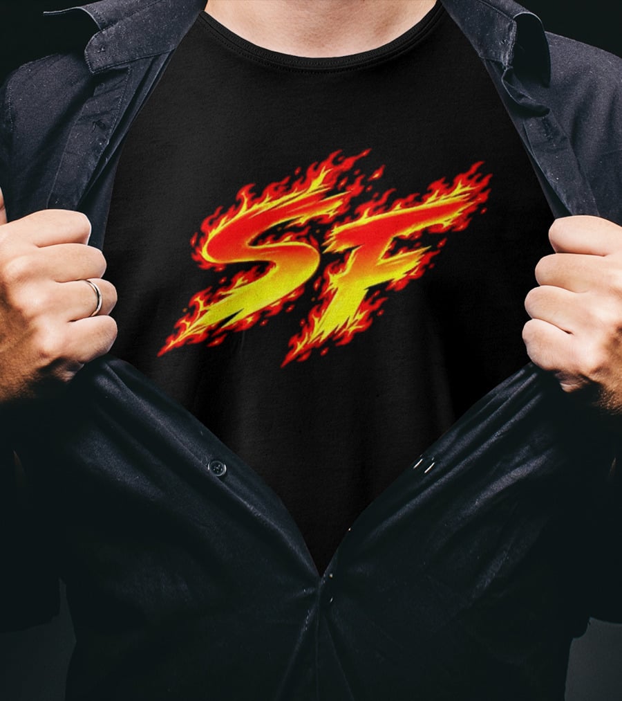 SF Flames Hot Rod Flaming T-Shirt