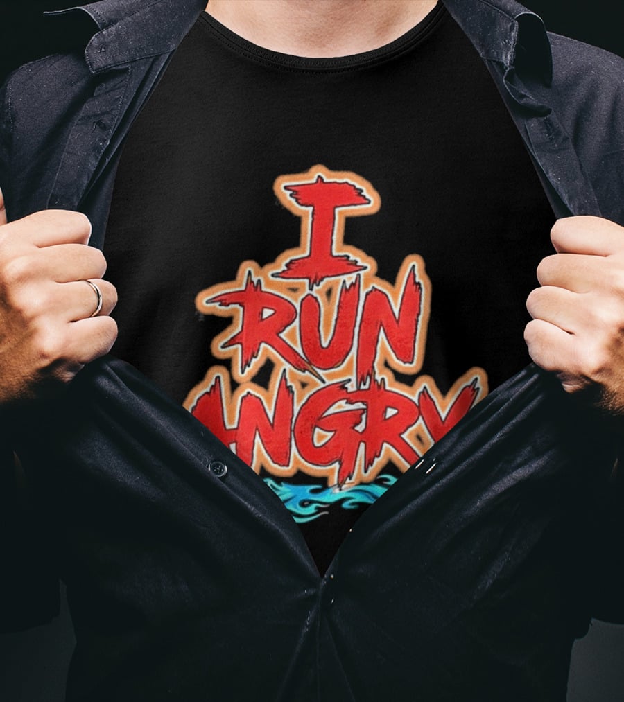 I Run Angry Josh Jacobs Game Day T-Shirt