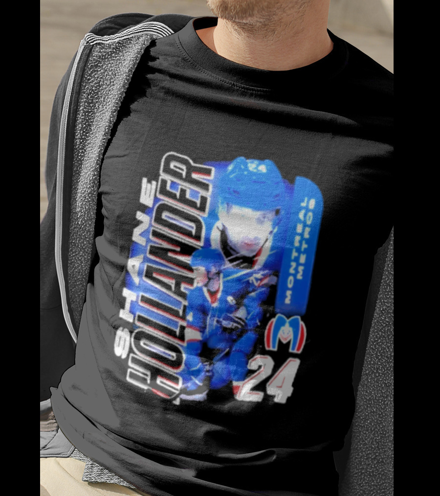 Shane Hollander 24 Montreal Metros Hockey Movie Rivalry T-Shirt