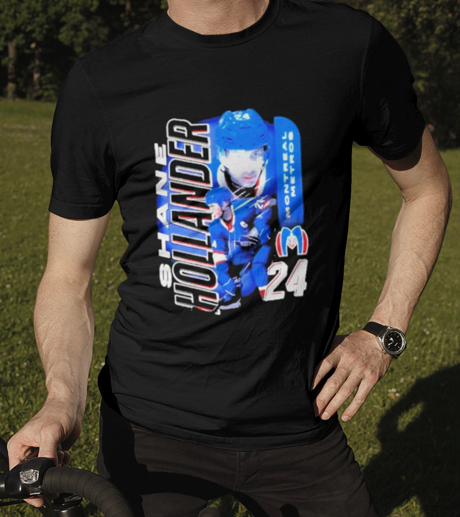 Shane Hollander 24 Montreal Metros Hockey Movie Rivalry T-Shirt