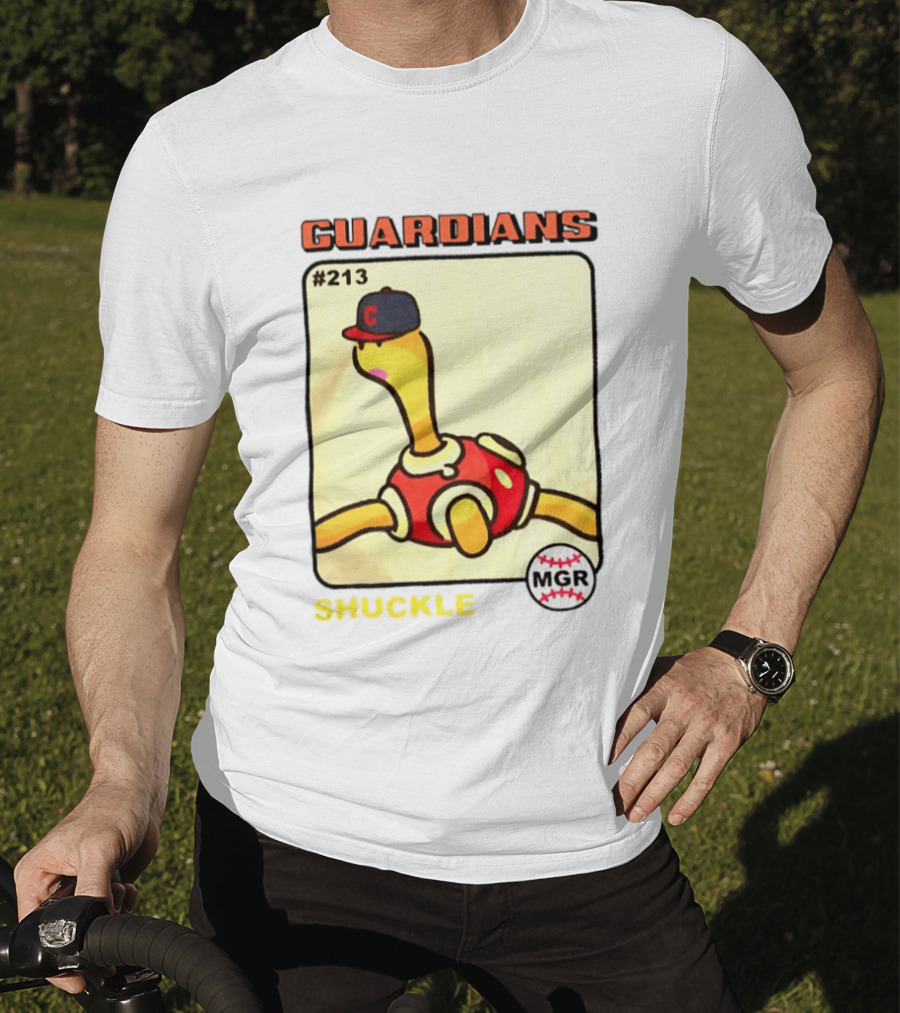 GUARDIANS Pokémon Shuckle #213 MGR Baseball Fusion T-Shirt