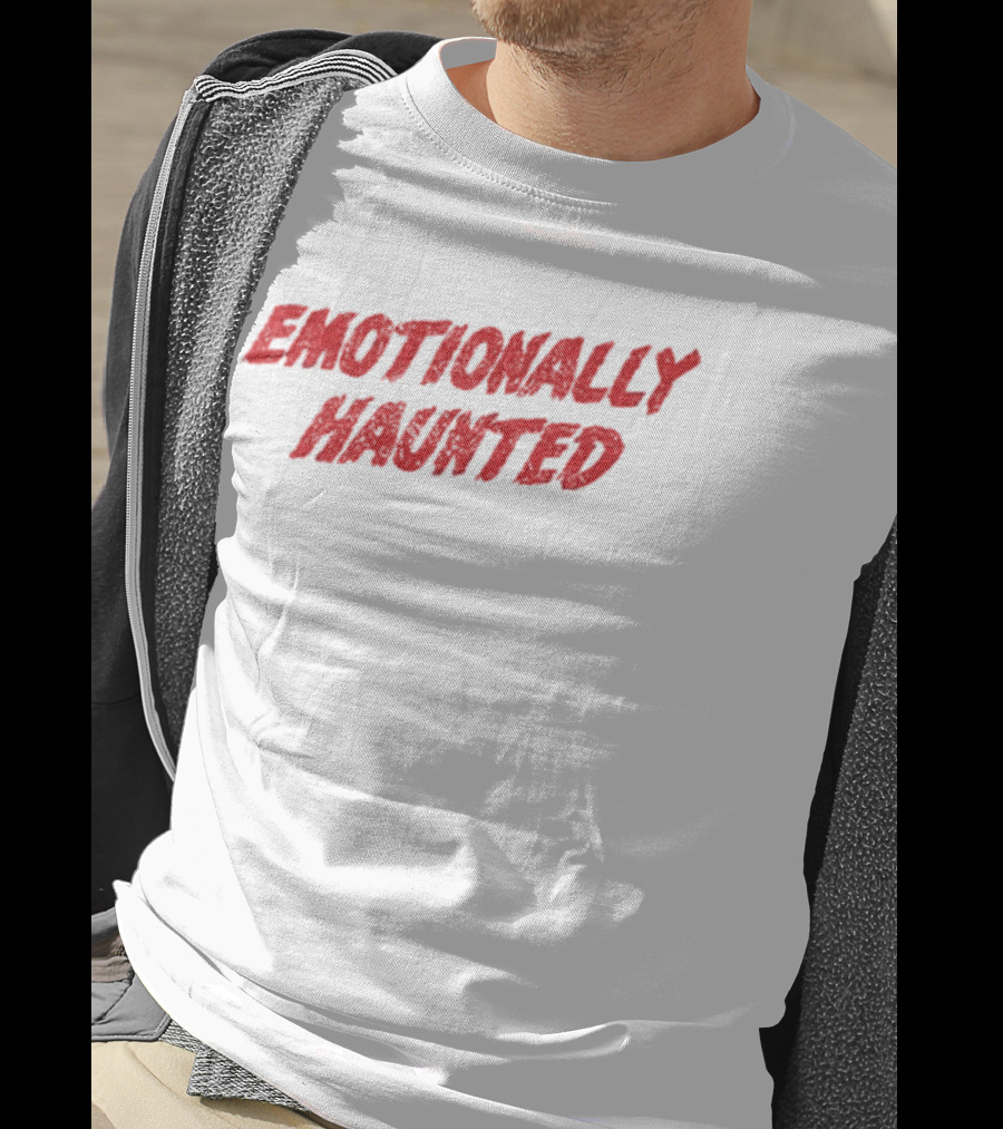 Emotionally Haunted Red T-Shirt