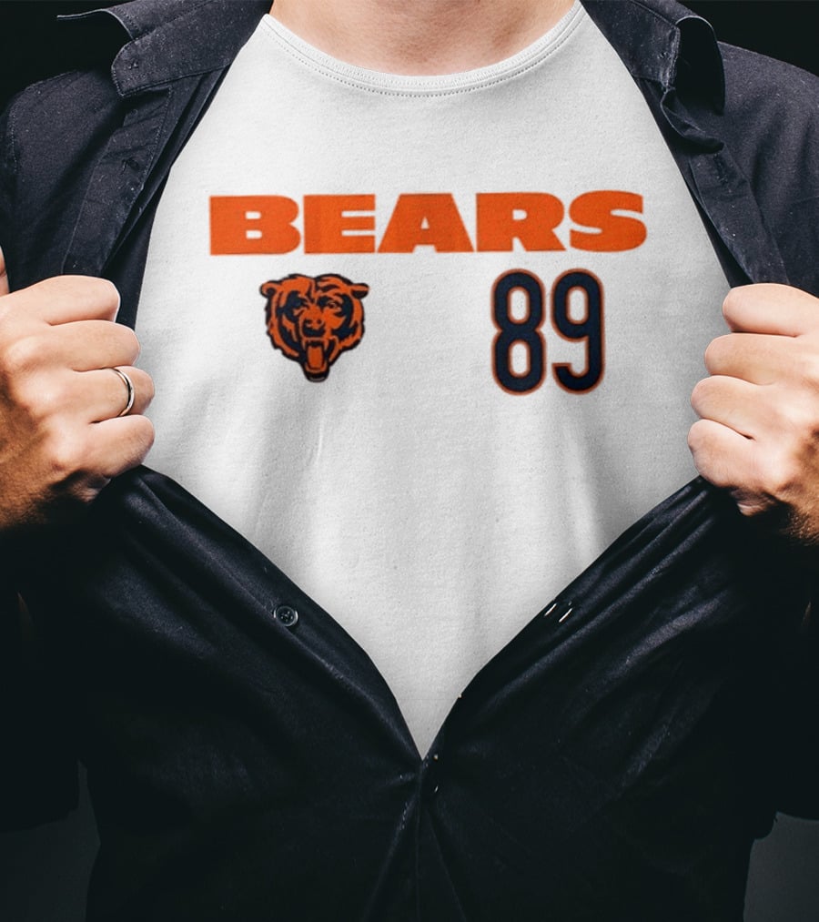 Chicago Bears Mike Ditka 89 Touchdown Team Spirit T-Shirt