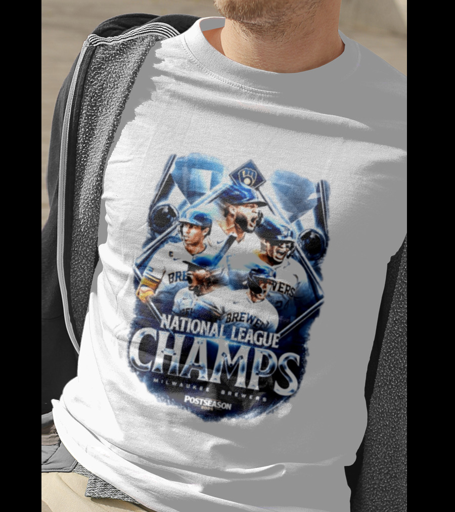 Milwaukee Brewers National League Champs 2026 Postseason T-Shirt
