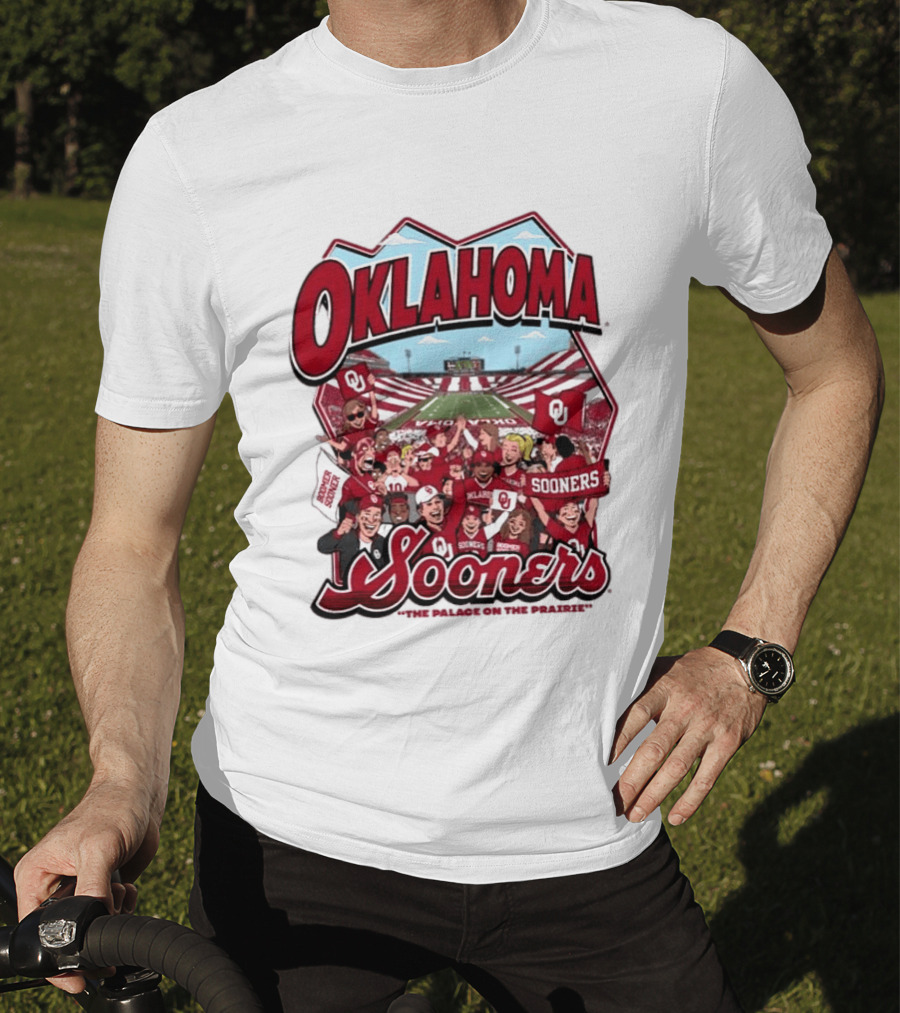 Oklahoma Sooners Football Fans Gaylord Family Oklahoma Memorial Stadium 2026 T-Shirt