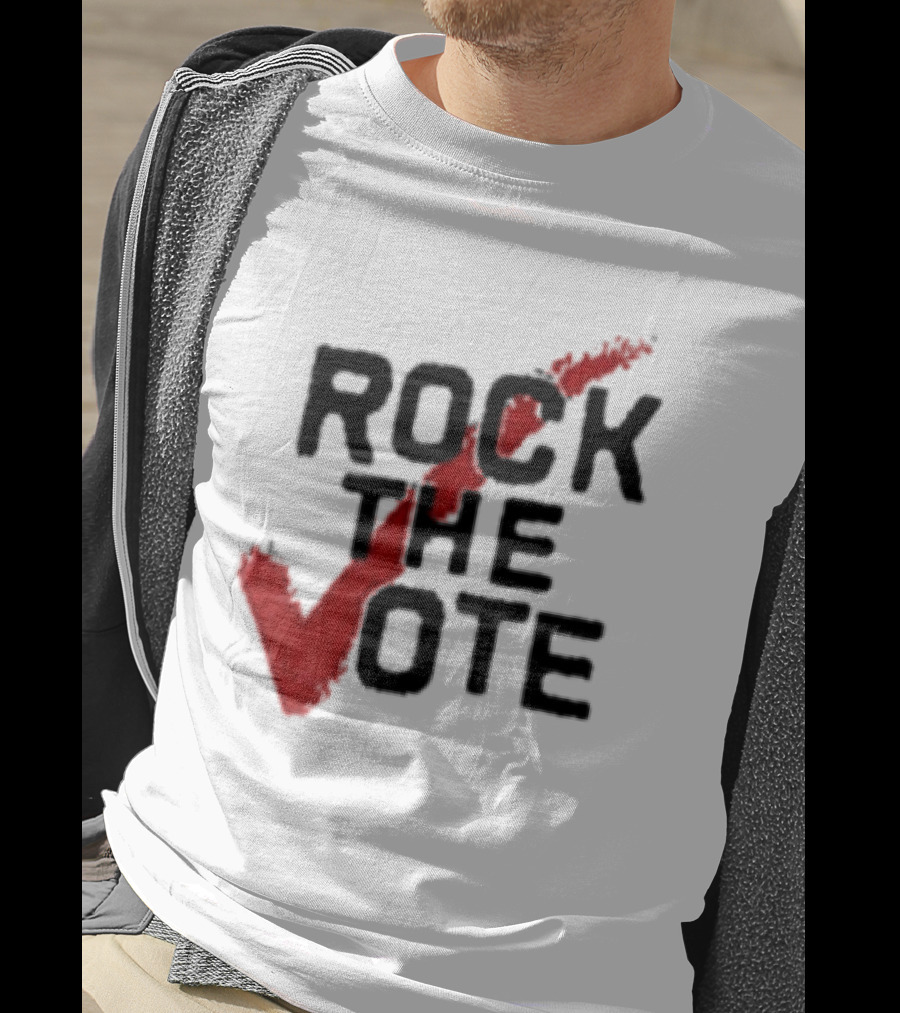 Rock The Vote You Don't Let Other People Choose Your Music Why Let Them Choose Your Future T-Shirt