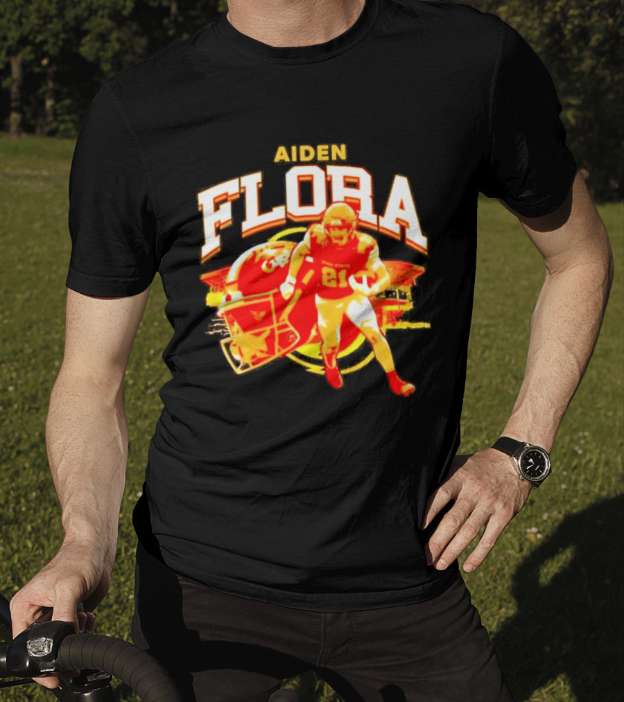 Aiden Flora Iowa State Football 21 T-Shirt