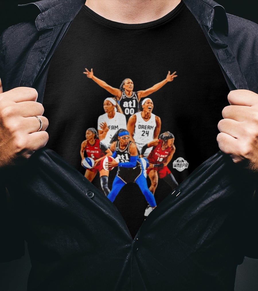Atlanta Dream ATL All For ATL WNBPA 2026 Basketball Team Collaboration T-Shirt