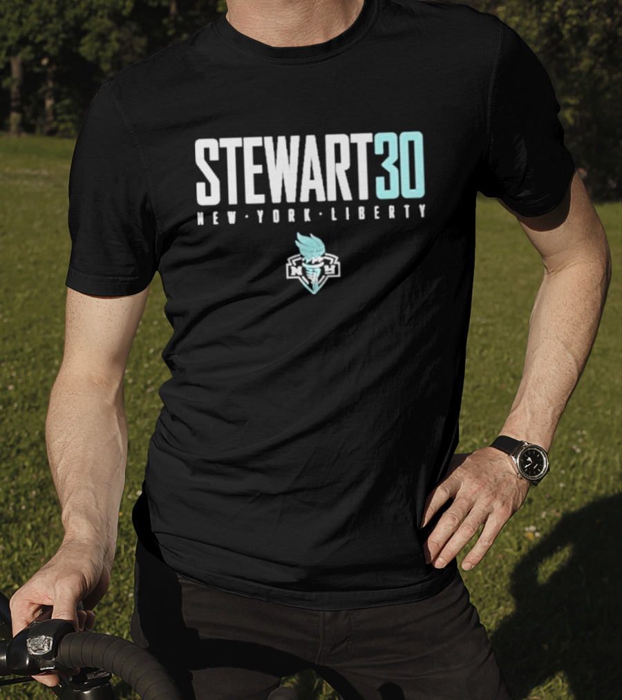 Stewart 30 New York Liberty T-Shirt