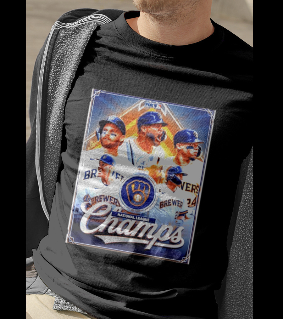 Milwaukee Brewers 2026 MLB Postseason NLCS Champs National League T-Shirt