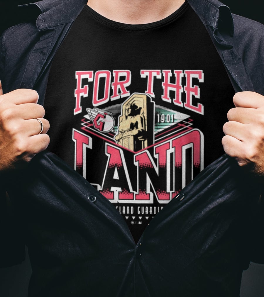 Cleveland Guardians For The Land 1901 Team Spirit Baseball T-Shirt