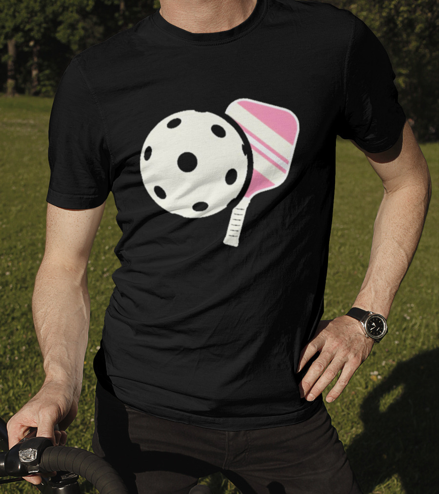 Grand Rapids Pickleball Paddle And Ball Sports T-Shirt