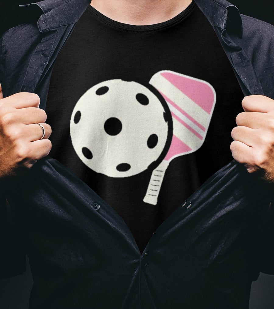 Grand Rapids Pickleball Paddle And Ball Sports T-Shirt