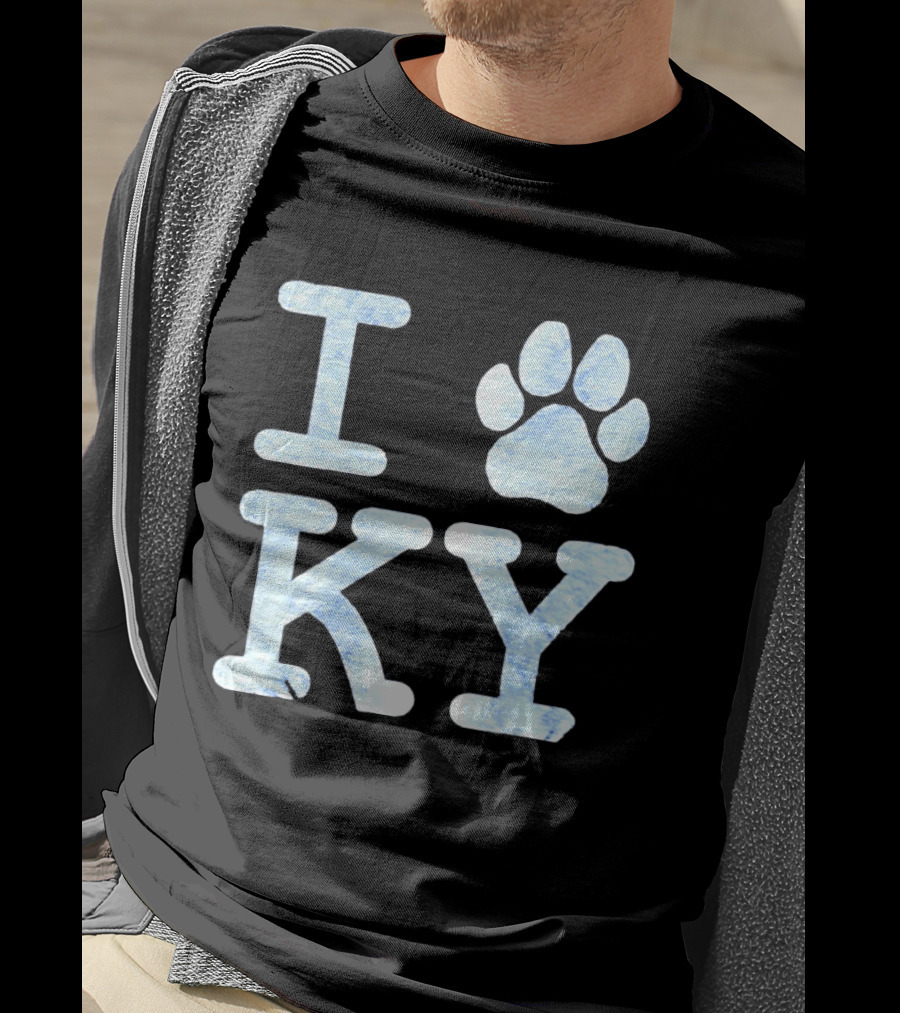I PAW KY Kentucky Wildcats Fan Gear T-Shirt
