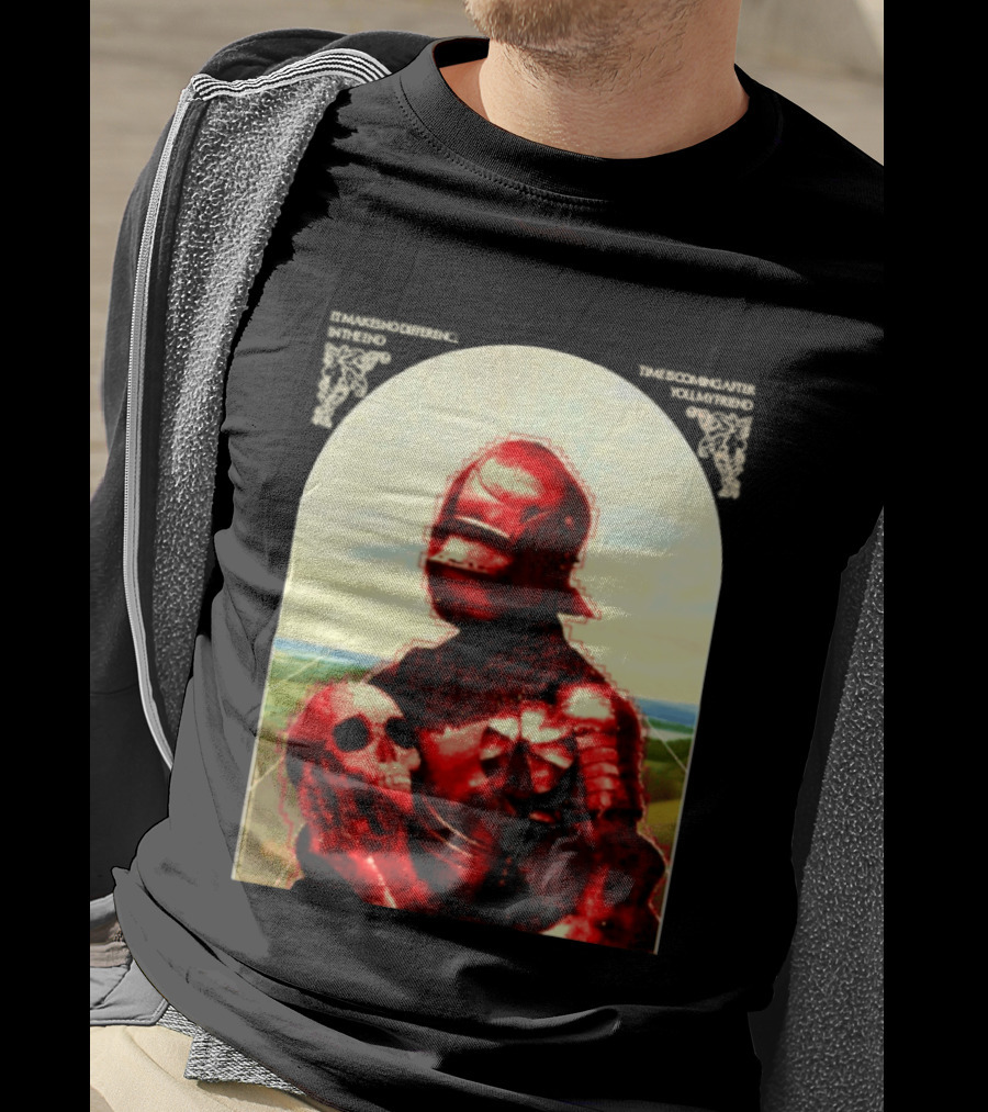 It Makes No Difference In The End Time Is Coming After You My Friend Red Knight With Skull T-Shirt