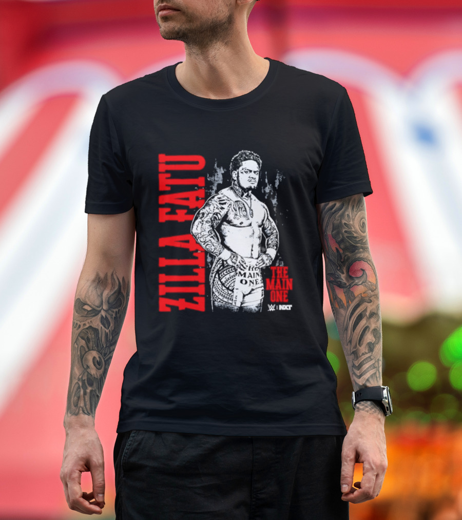 Zilla Fatu The Main One NXT Fatu Vertical WWE T-Shirt