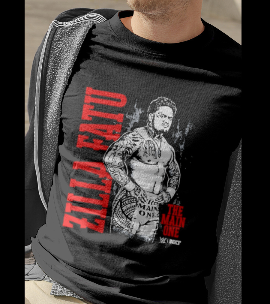Zilla Fatu The Main One NXT Fatu Vertical WWE T-Shirt