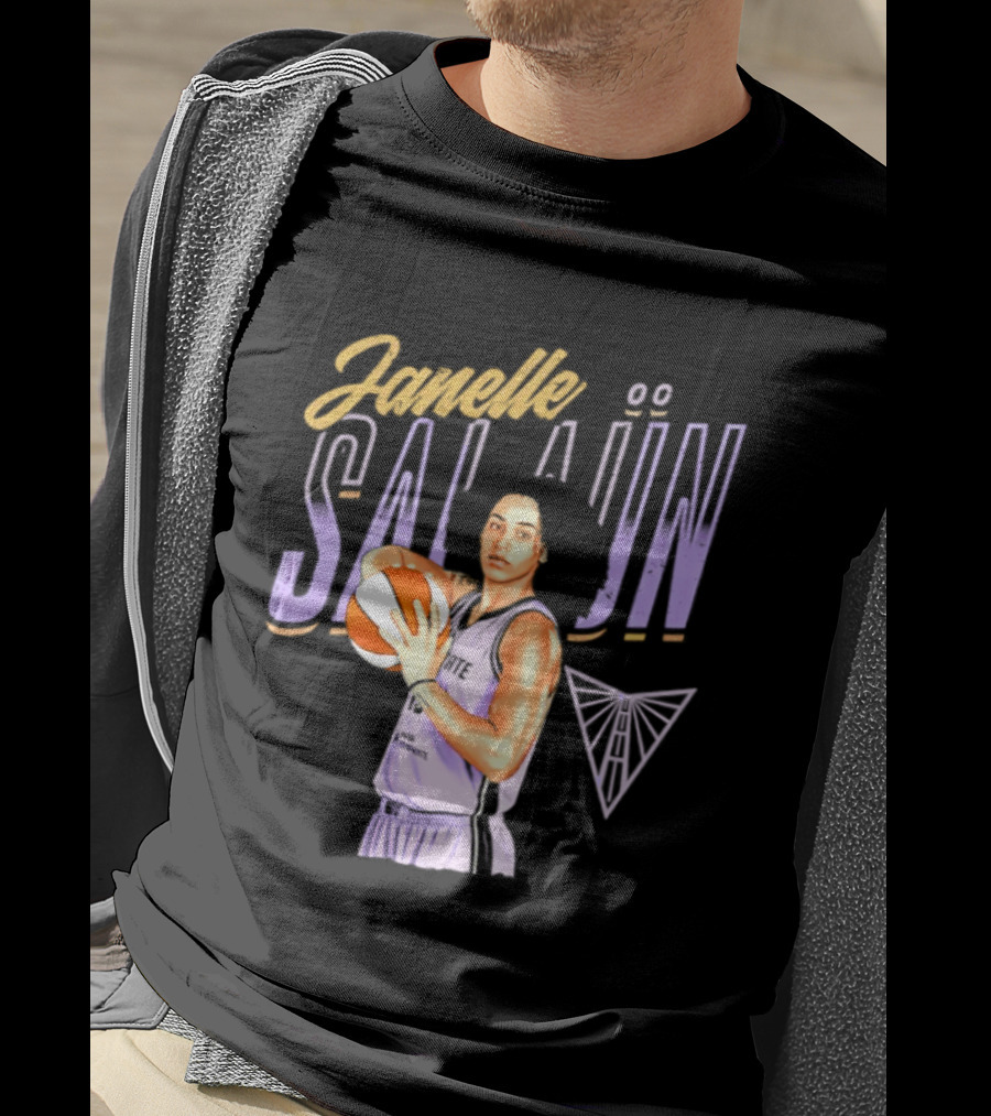 Janelle Salaun Golden State Valkyries Basketball Pose 2026 T-Shirt