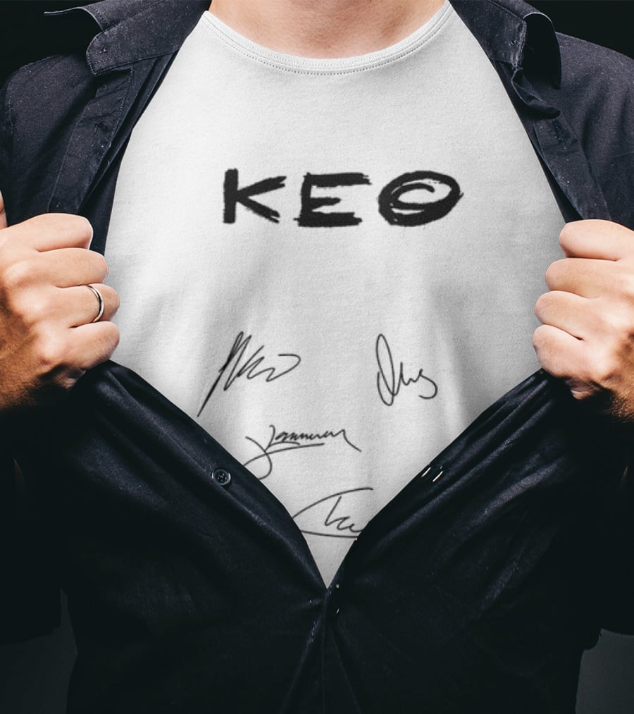 KEO Put A Smile On For Me Tour 2027 Signatures T-Shirt