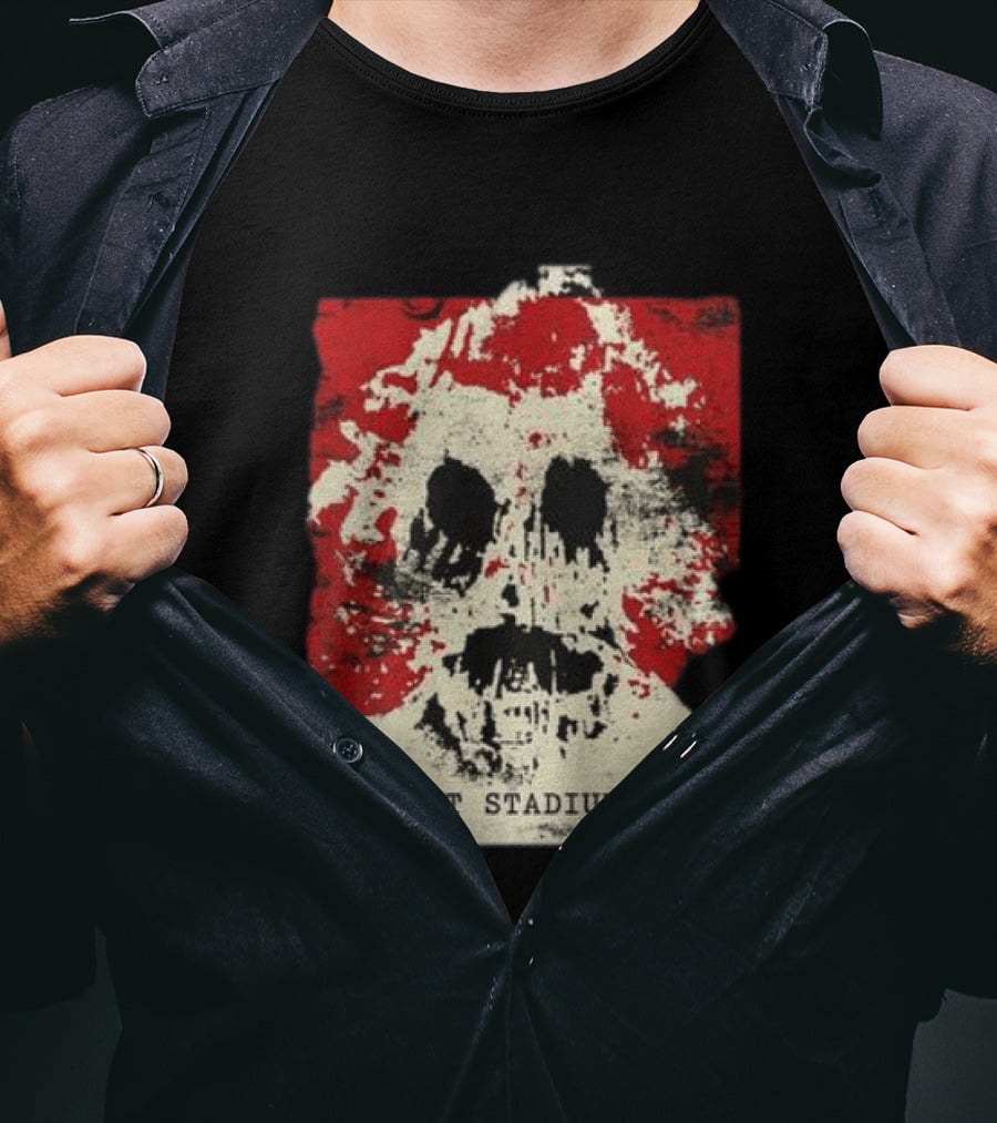 Slipknot Sicest Stadium Tour 2027 Signed Skull T-Shirt