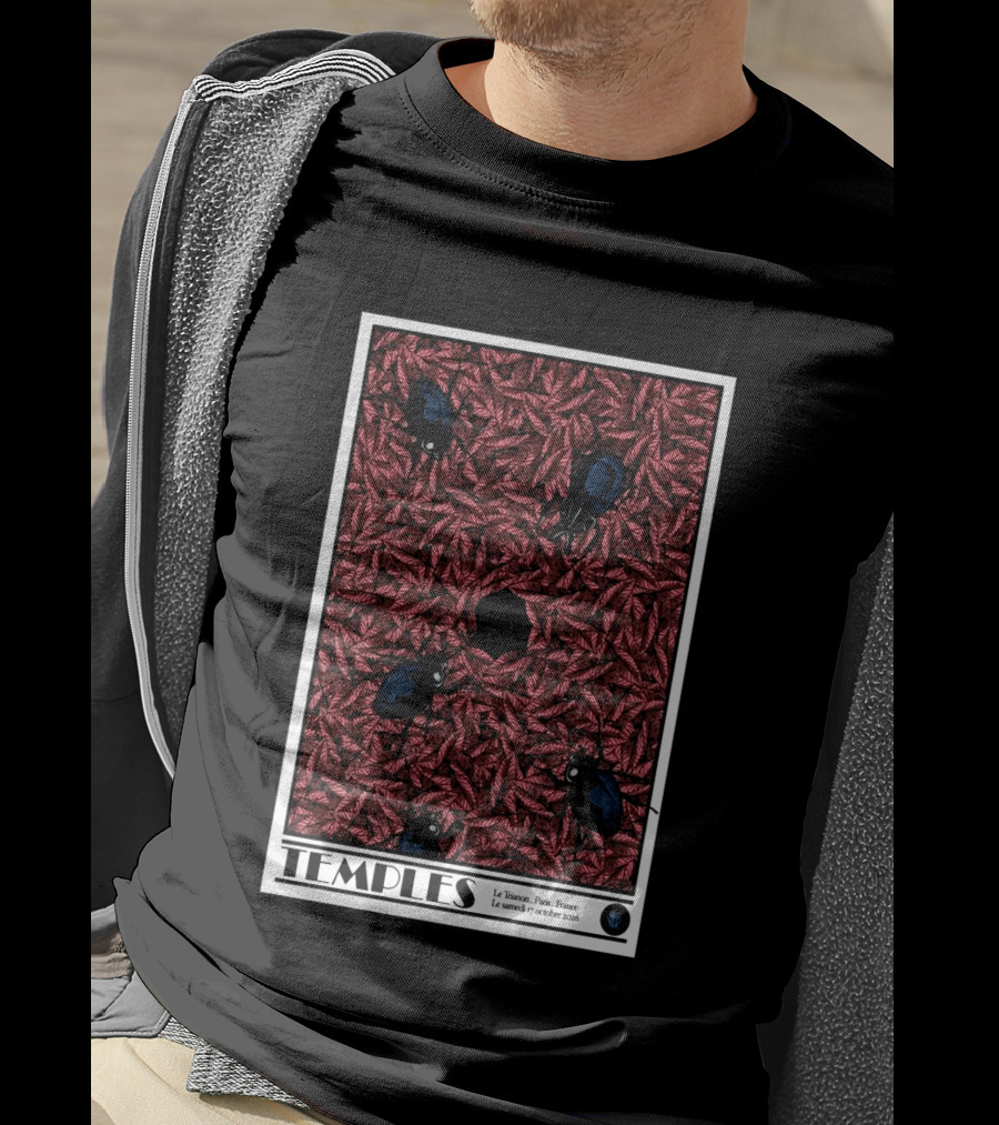 Temples Le Trianon Paris France October 17 2026 Event T-Shirt